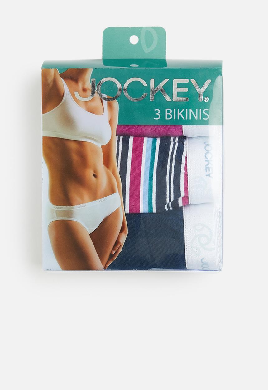 Jockey - 3 pack printed bikini - multi 