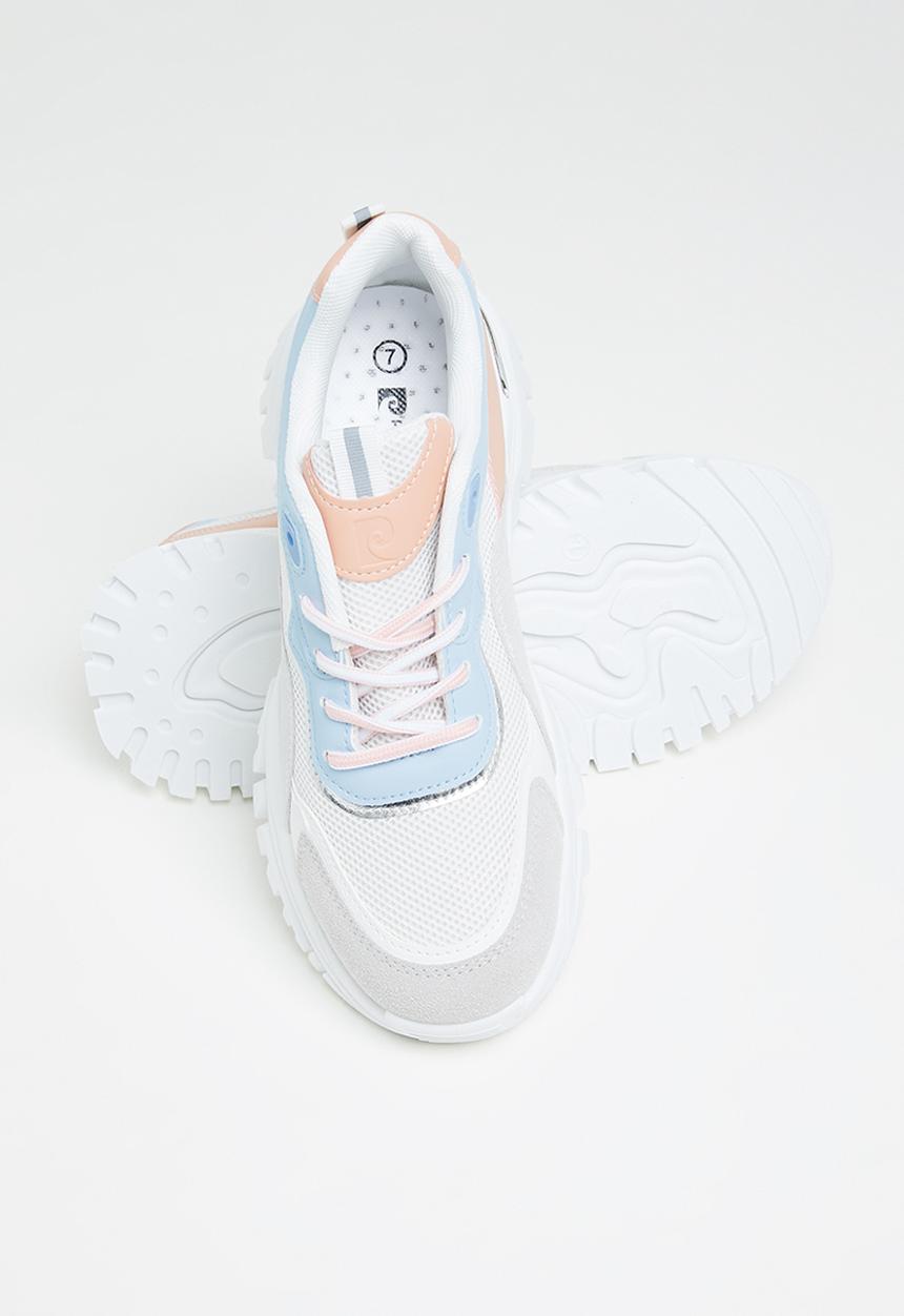 Pierre Cardin - Ironhide sneaker - white & blue
