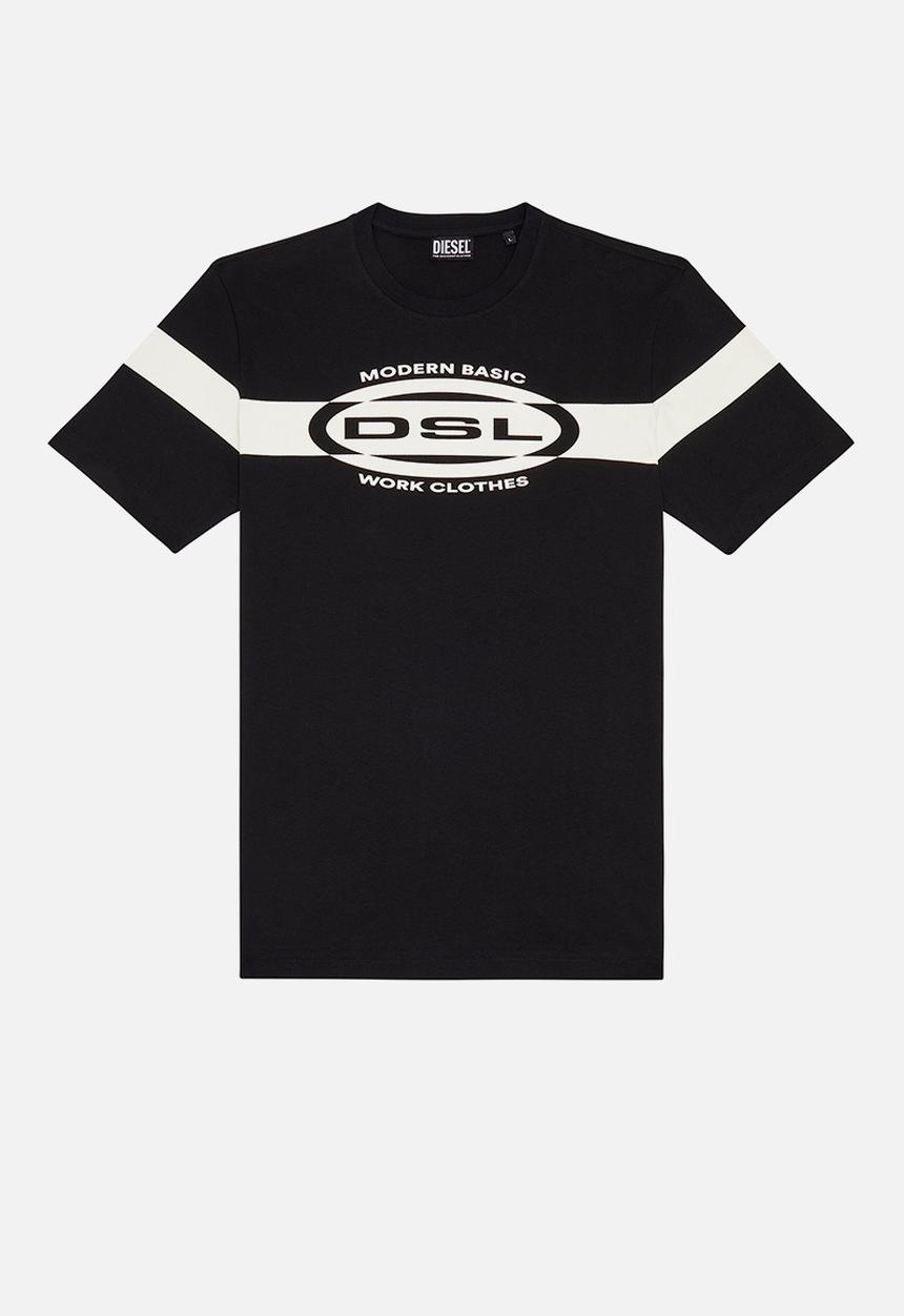 Diesel  - T-just-hs1 short sleeve tee - black