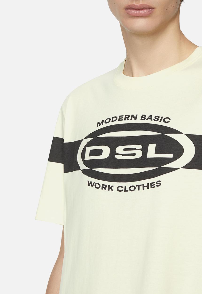 Diesel  - T-just-hs1 short sleeve tee - yellow
