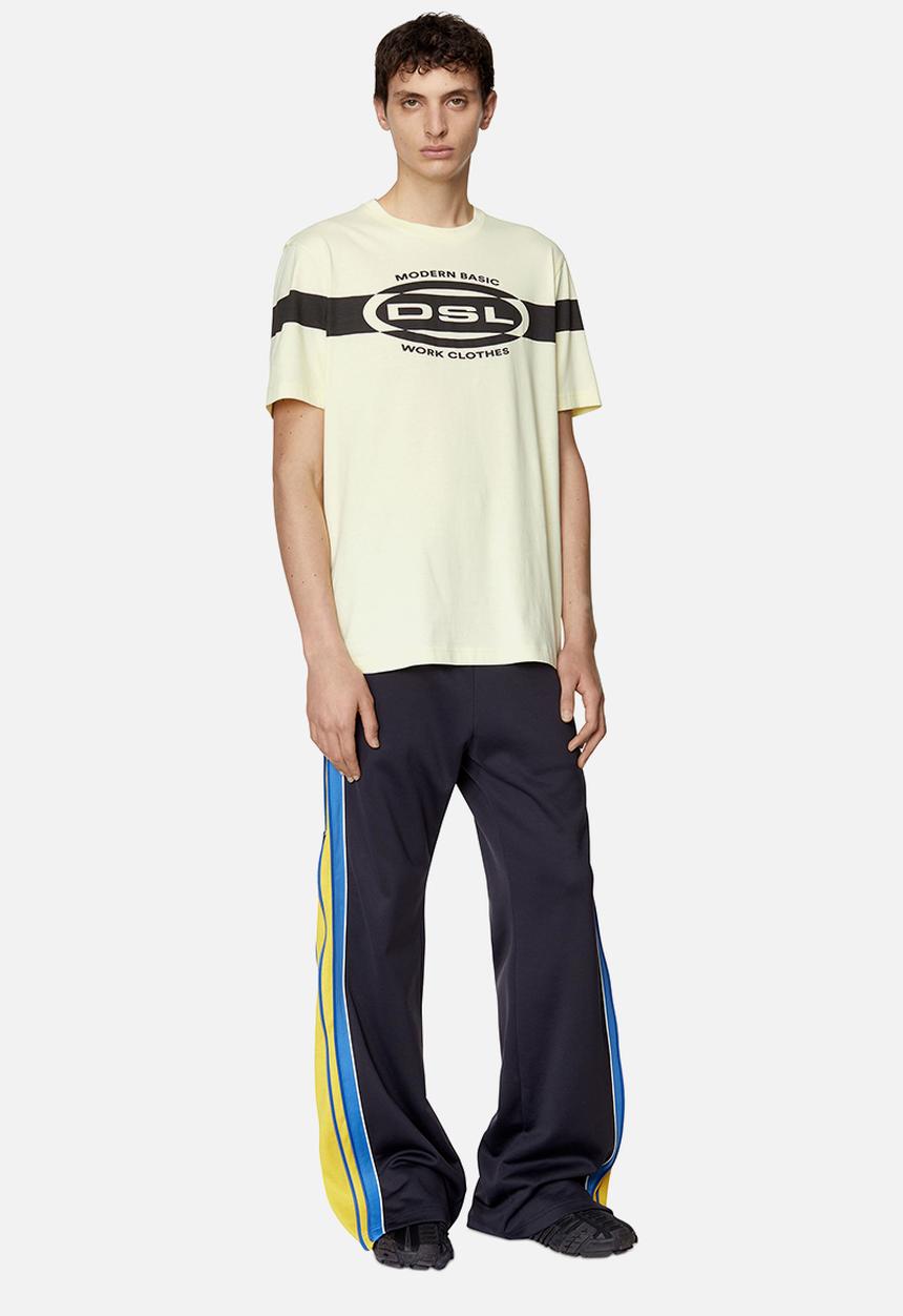 Diesel  - T-just-hs1 short sleeve tee - yellow