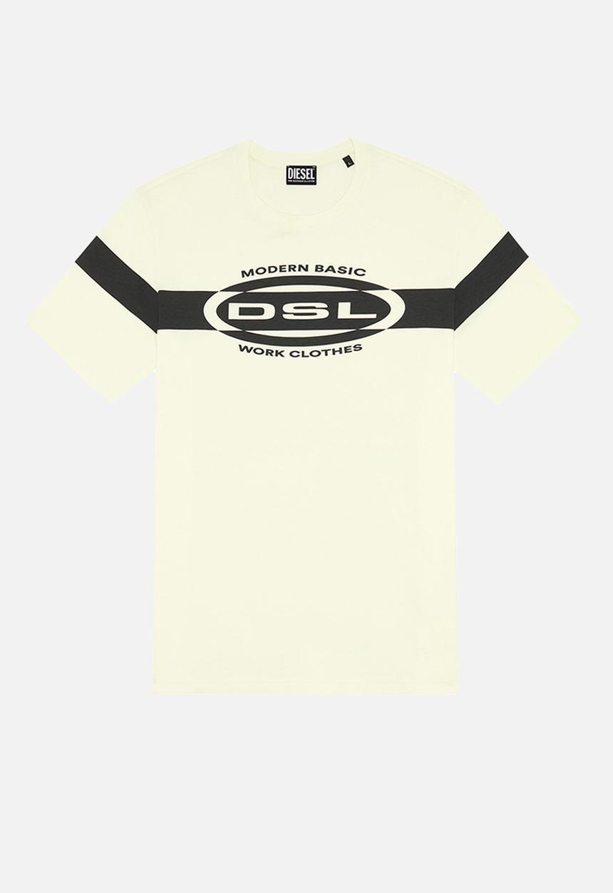 Diesel  - T-just-hs1 short sleeve tee - yellow