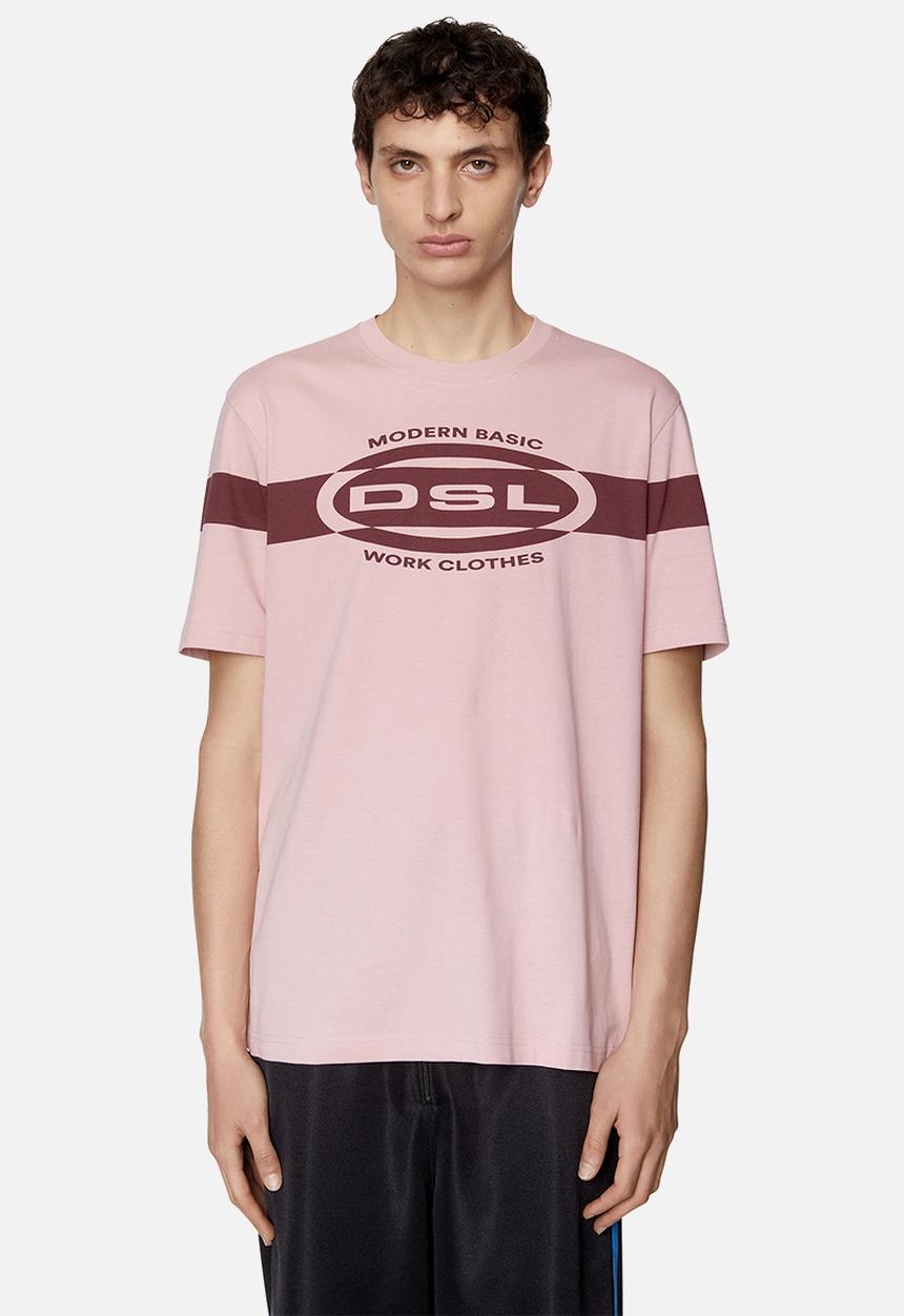 Diesel  - T-just-hs1 short sleeve tee - pink
