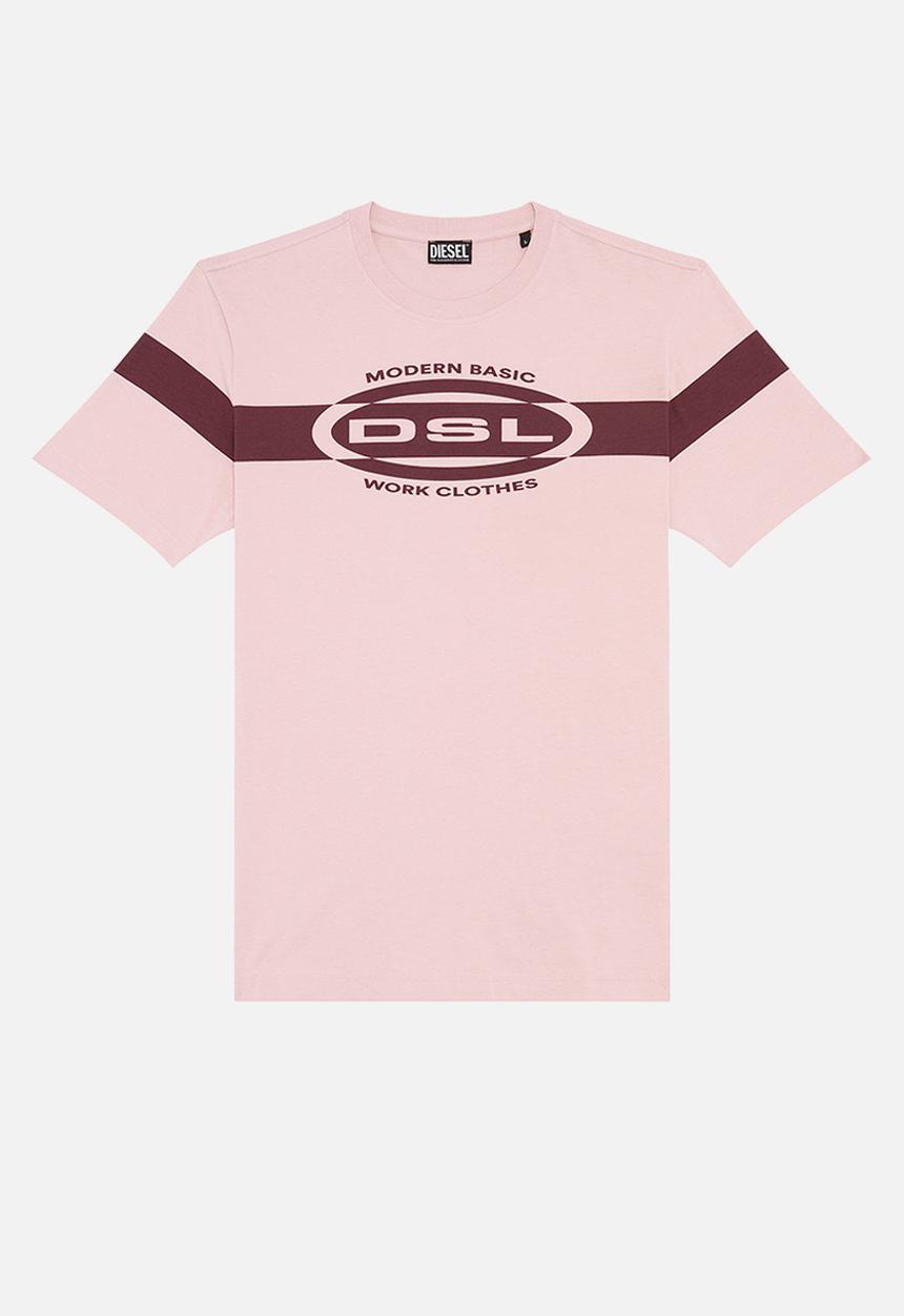 Diesel  - T-just-hs1 short sleeve tee - pink