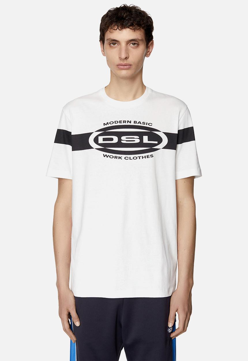 Diesel  - T-just-hs1 short sleeve tee - white