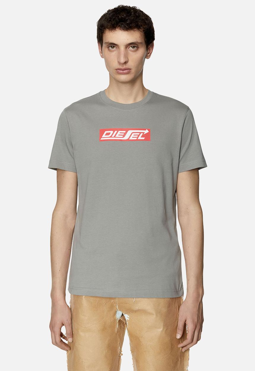 Diesel  - T-diegor-hs1 short sleeve tee - charcoal