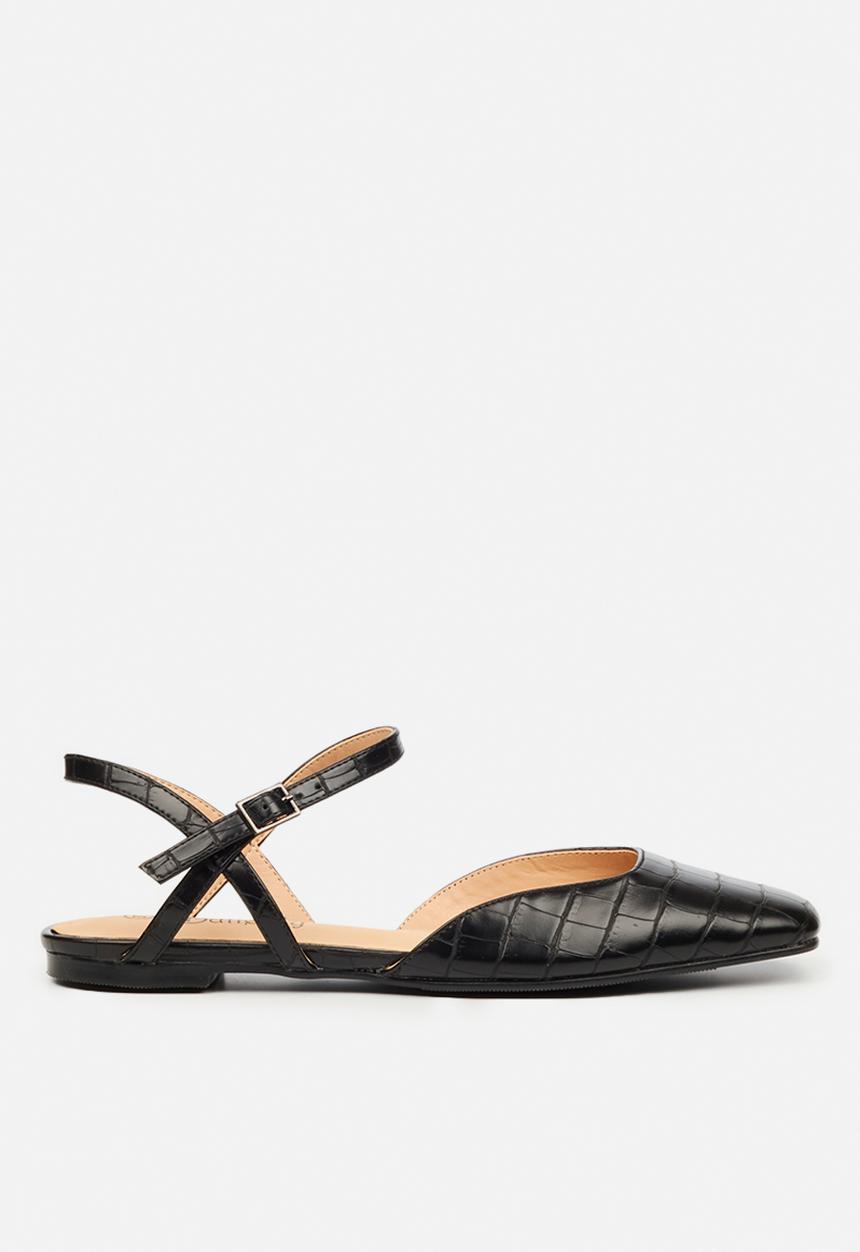 Butterfly Feet - Alina 1 ankle tie ballet - black