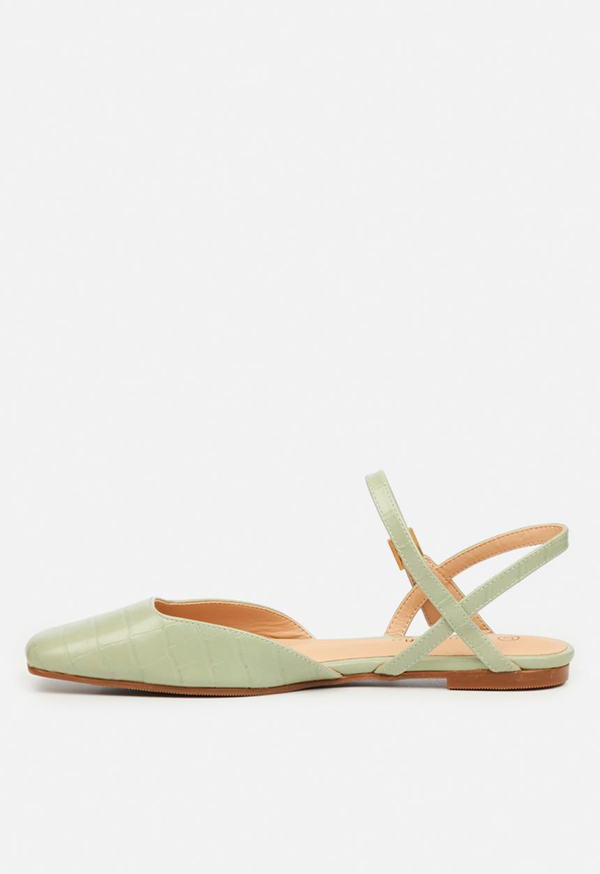 Butterfly Feet - Alina 1 ankle tie ballet - mint