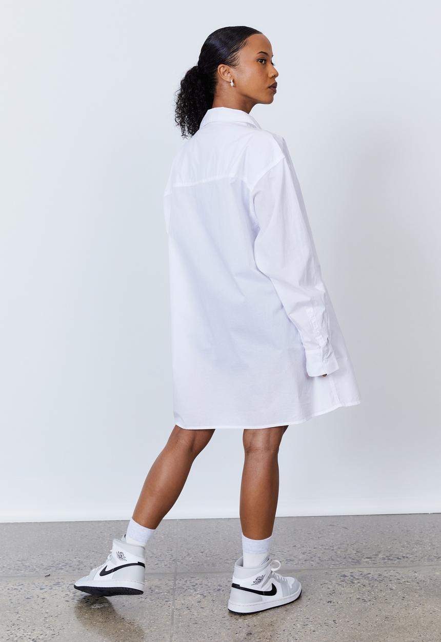 Factorie - Oversized shirt - white