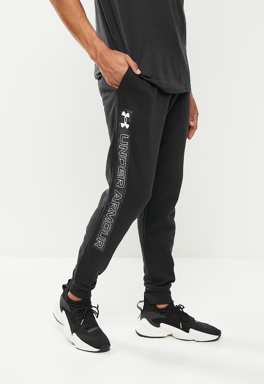 Under Armour - Ua rival flc graphic jogger - black