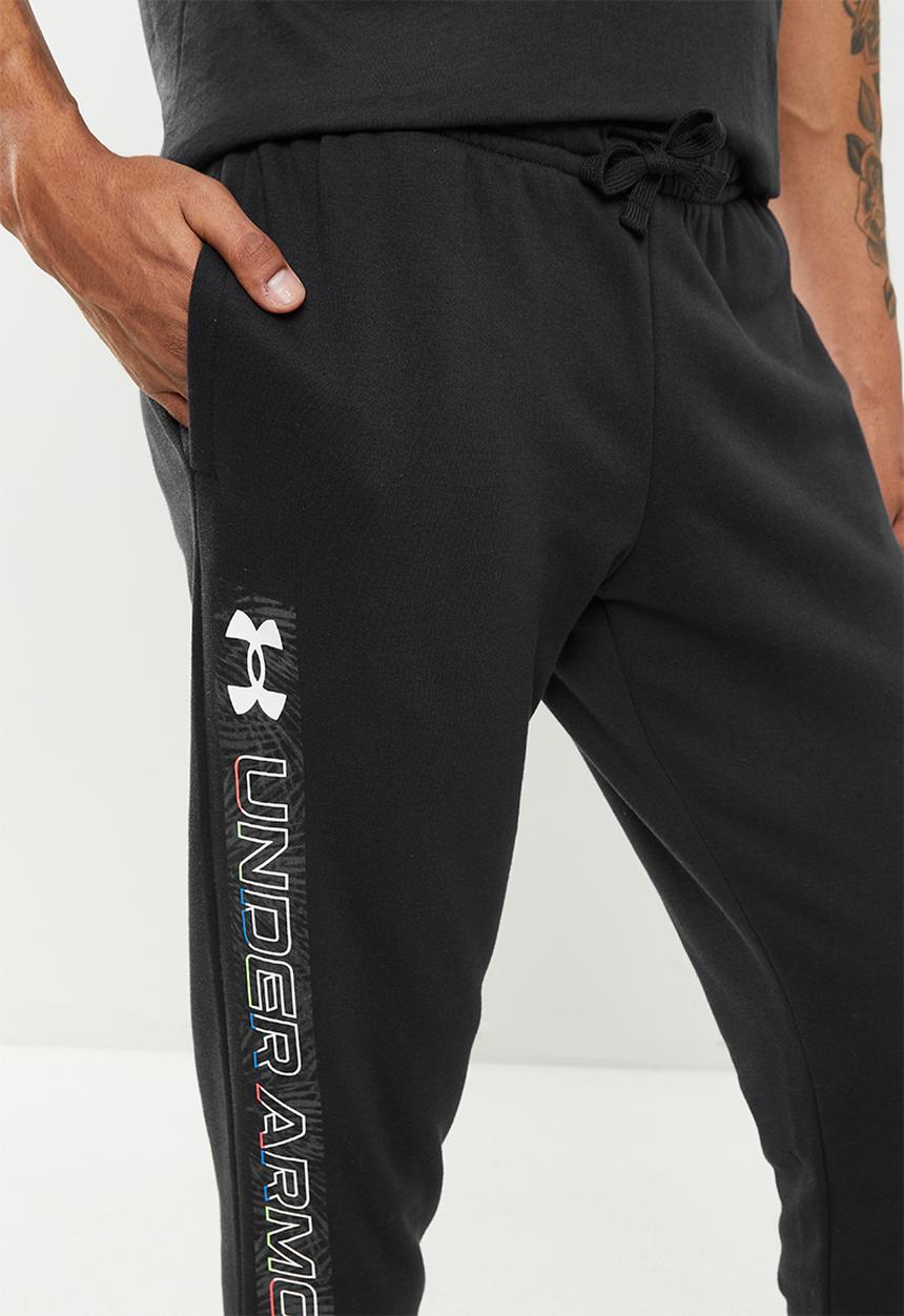 Under Armour - Ua rival flc graphic jogger - black