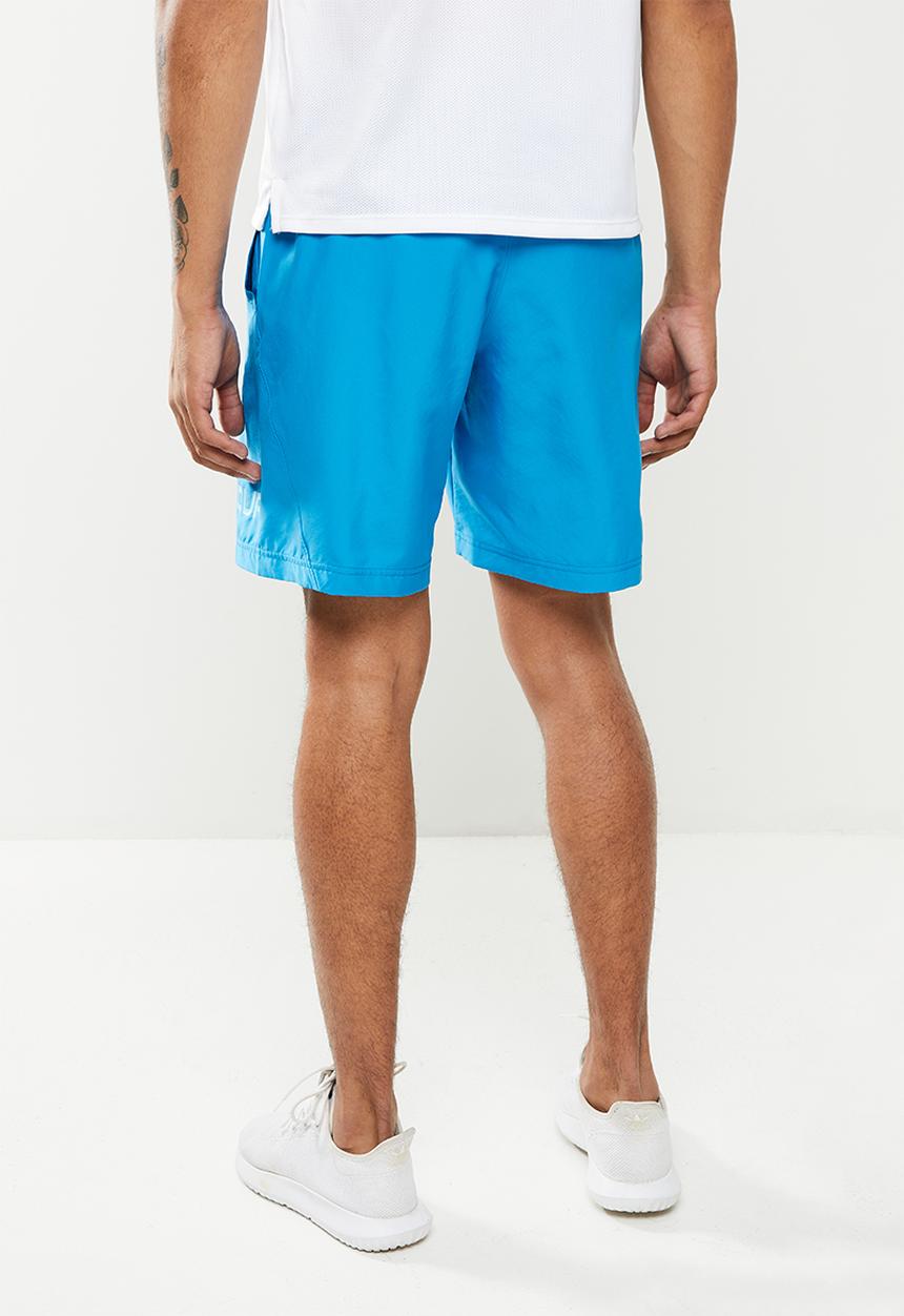 Under Armour - UA Woven Graphic Wordmark shorts - cruise blue