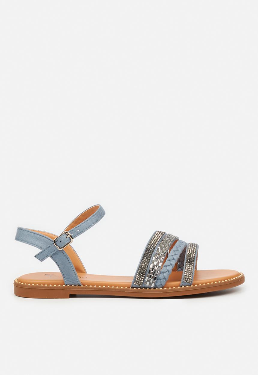 Butterfly Feet - Cora 1 slingback sandal - blue