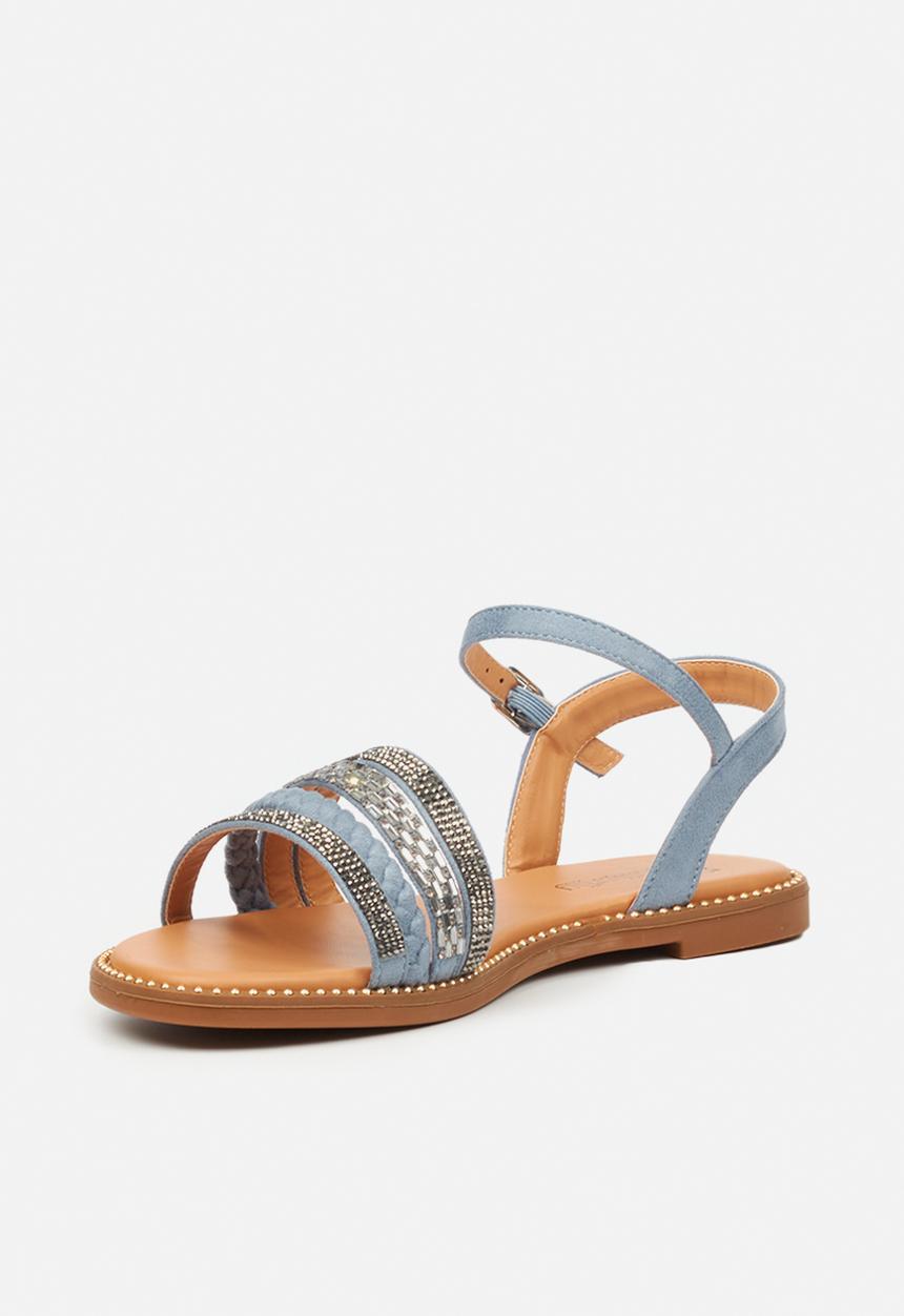 Butterfly Feet - Cora 1 slingback sandal - blue