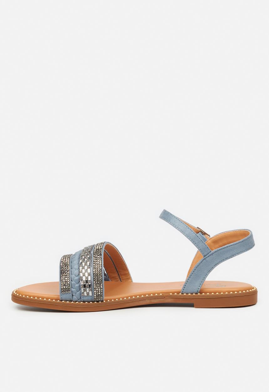 Butterfly Feet - Cora 1 slingback sandal - blue