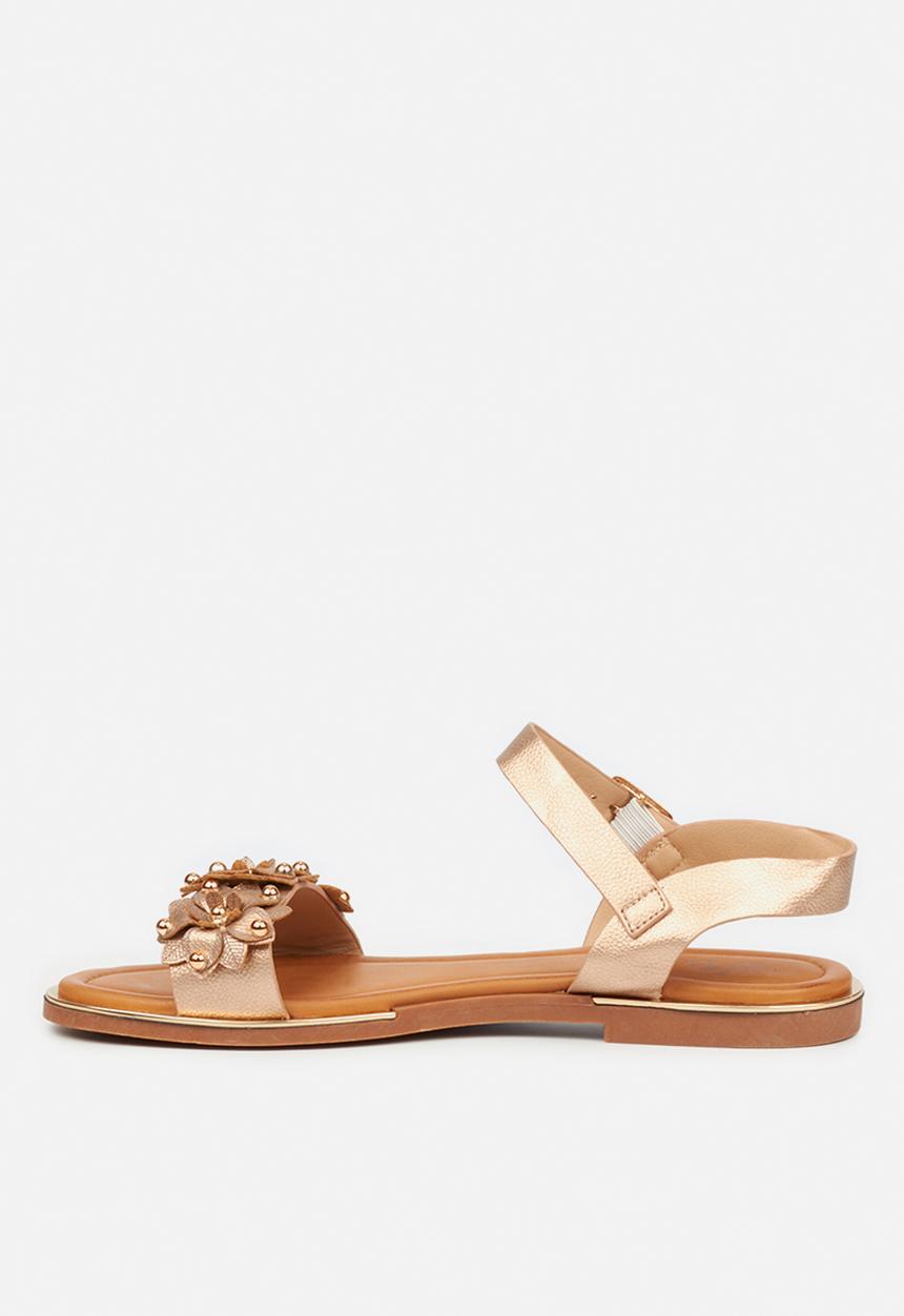 Butterfly Feet - Dahlia 2 slingback sandal - rose gold