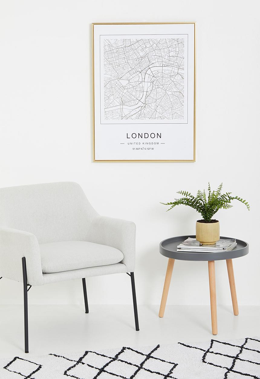 Sixth Floor - Alexa side table - grey