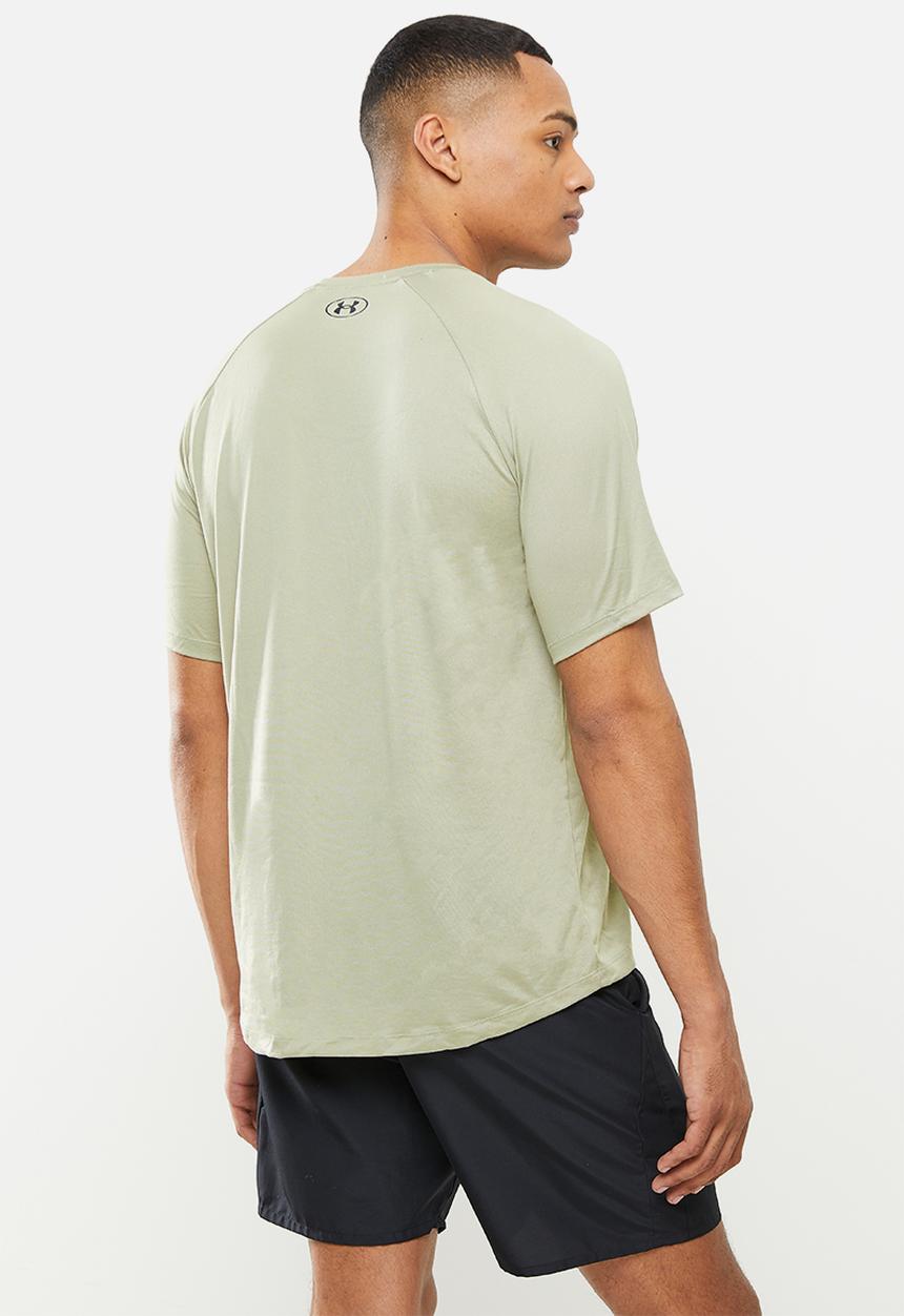 Under Armour - UA Tech™ 2.0 Wordmark Short Sleeve Tee - khaki gey
