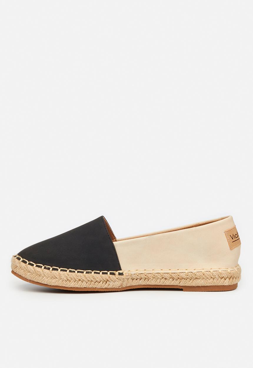 Viabeach - Espa 4 espadrille - black combo