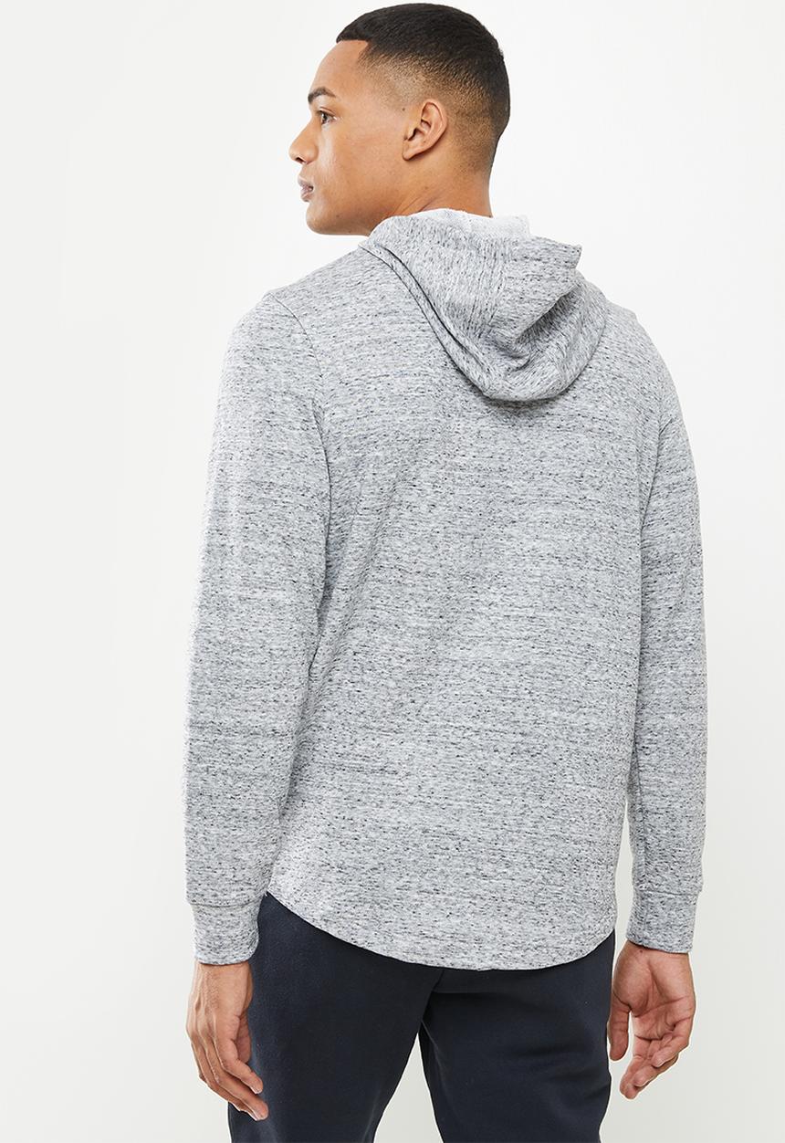 Under Armour - Ua rival terry logo hoodie - grey