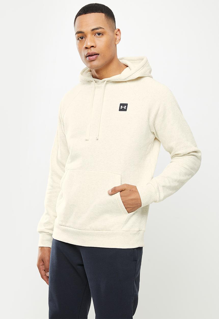 Under Armour - Ua rival fleece hoodie - stone