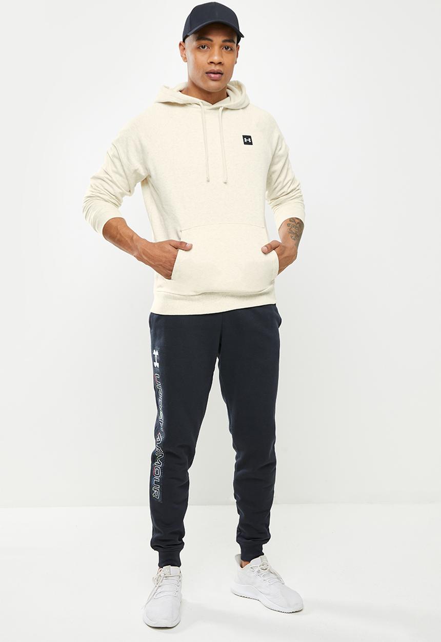 Under Armour - Ua rival fleece hoodie - stone