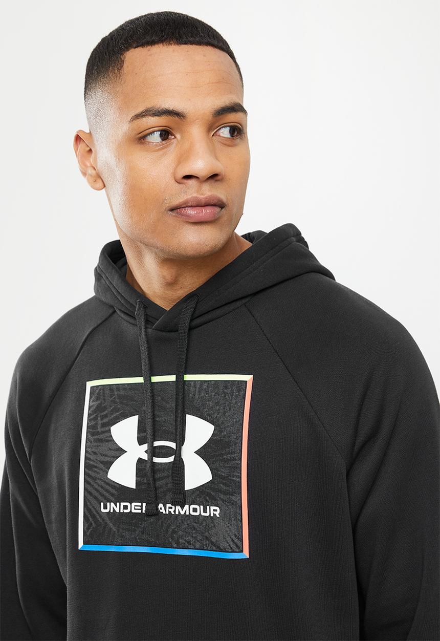 Under Armour - Ua rival flc graphic hoodie - black