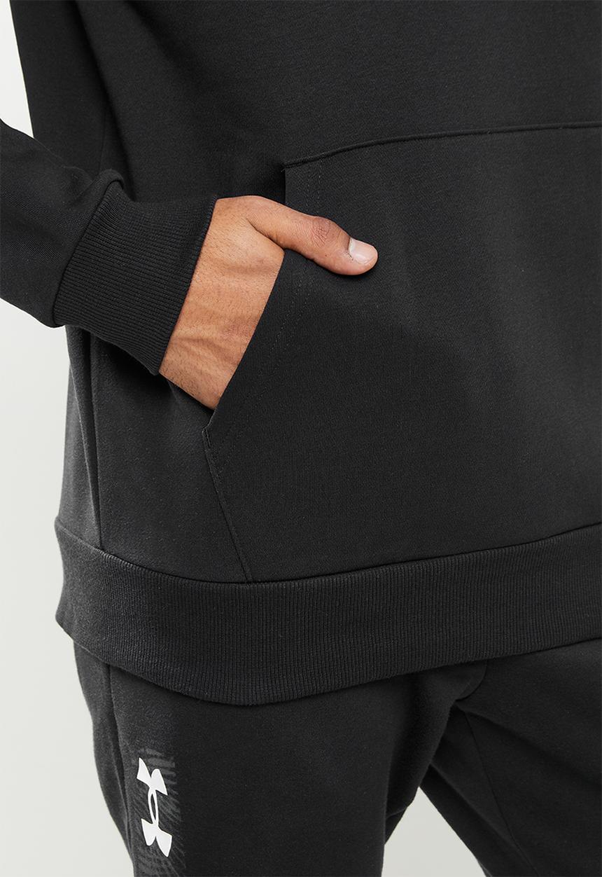 Under Armour - Ua rival flc graphic hoodie - black