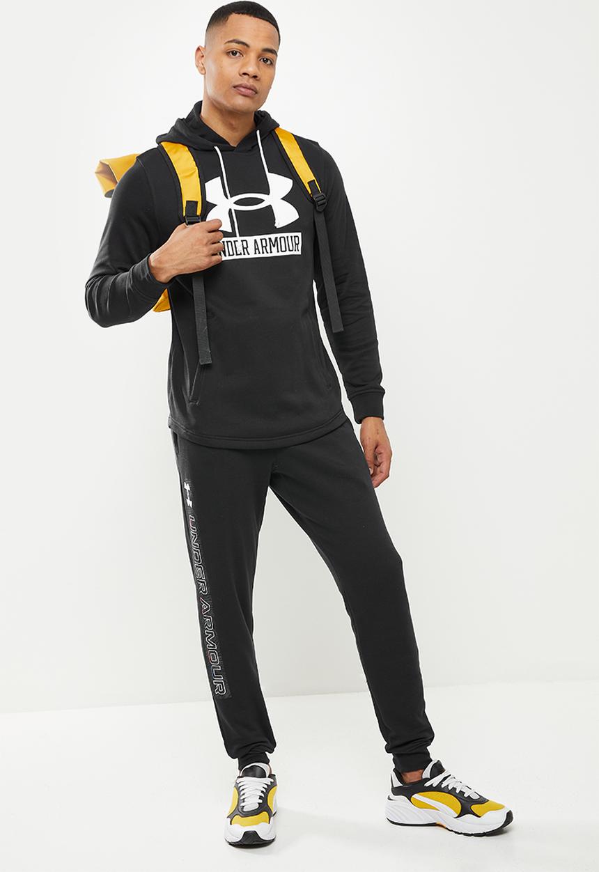 Under Armour - Ua rival terry logo hoodie - black