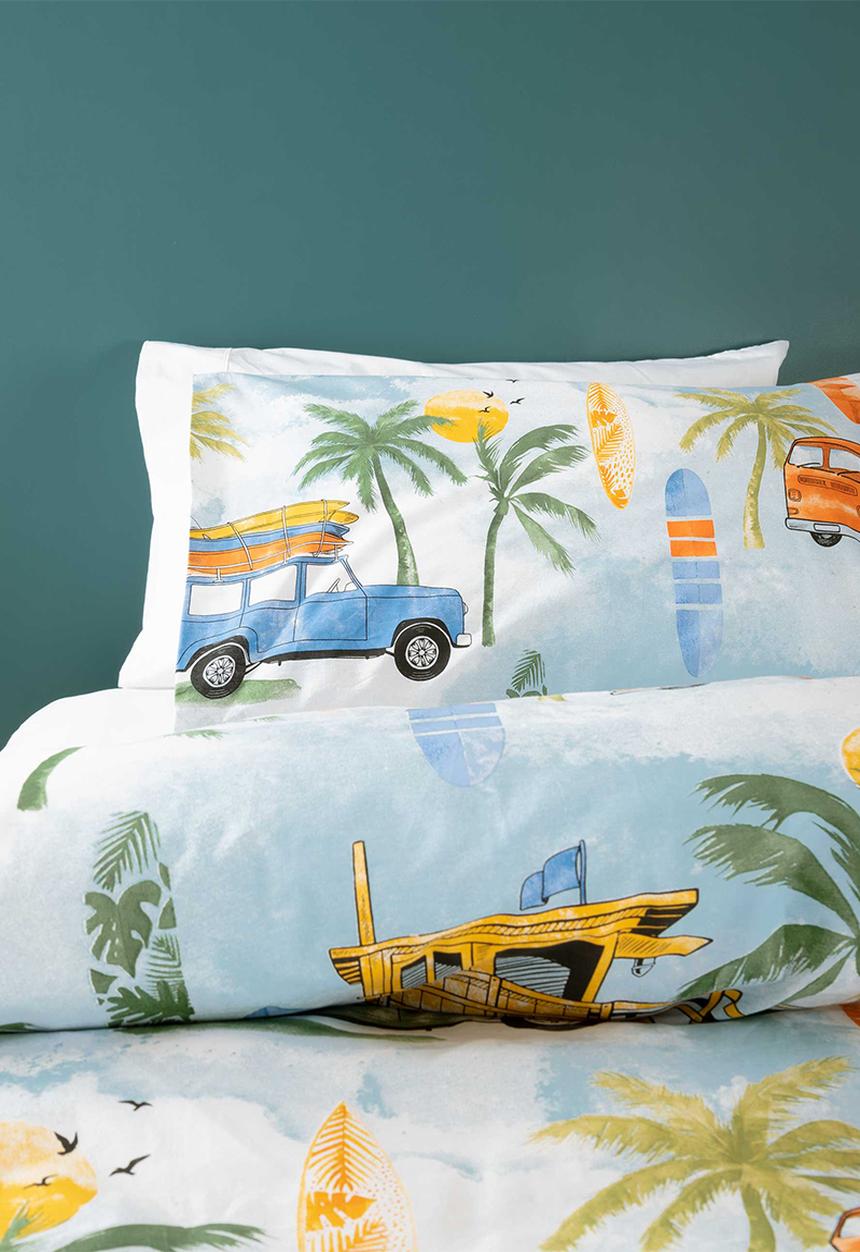 Linen House - Surfs up duvet cover set - multi