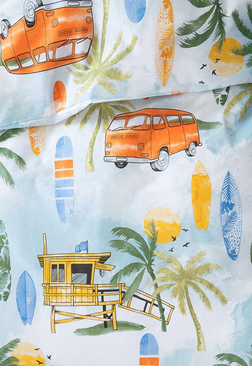 Linen House - Surfs up duvet cover set - multi