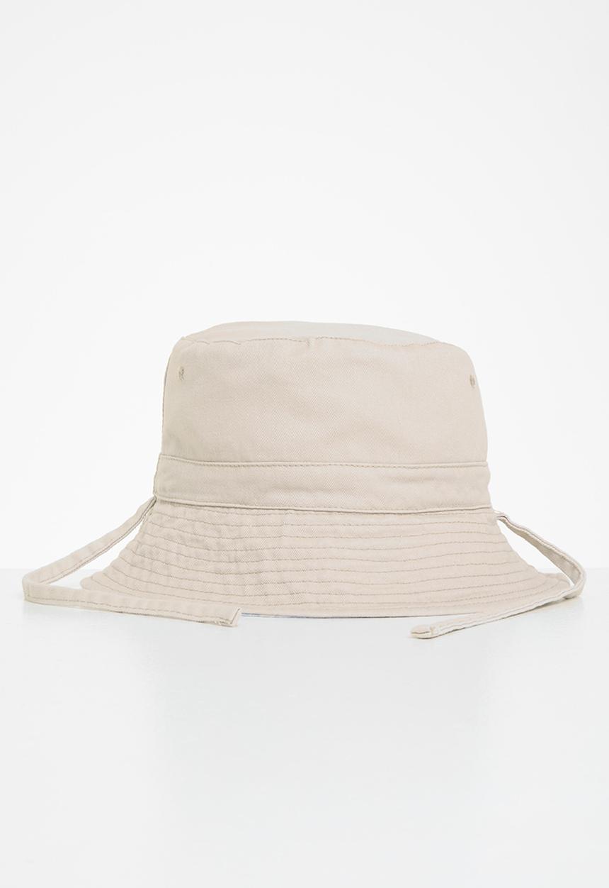 Cotton On - Reversible bucket hat - dusk blue tie dye & rainy day