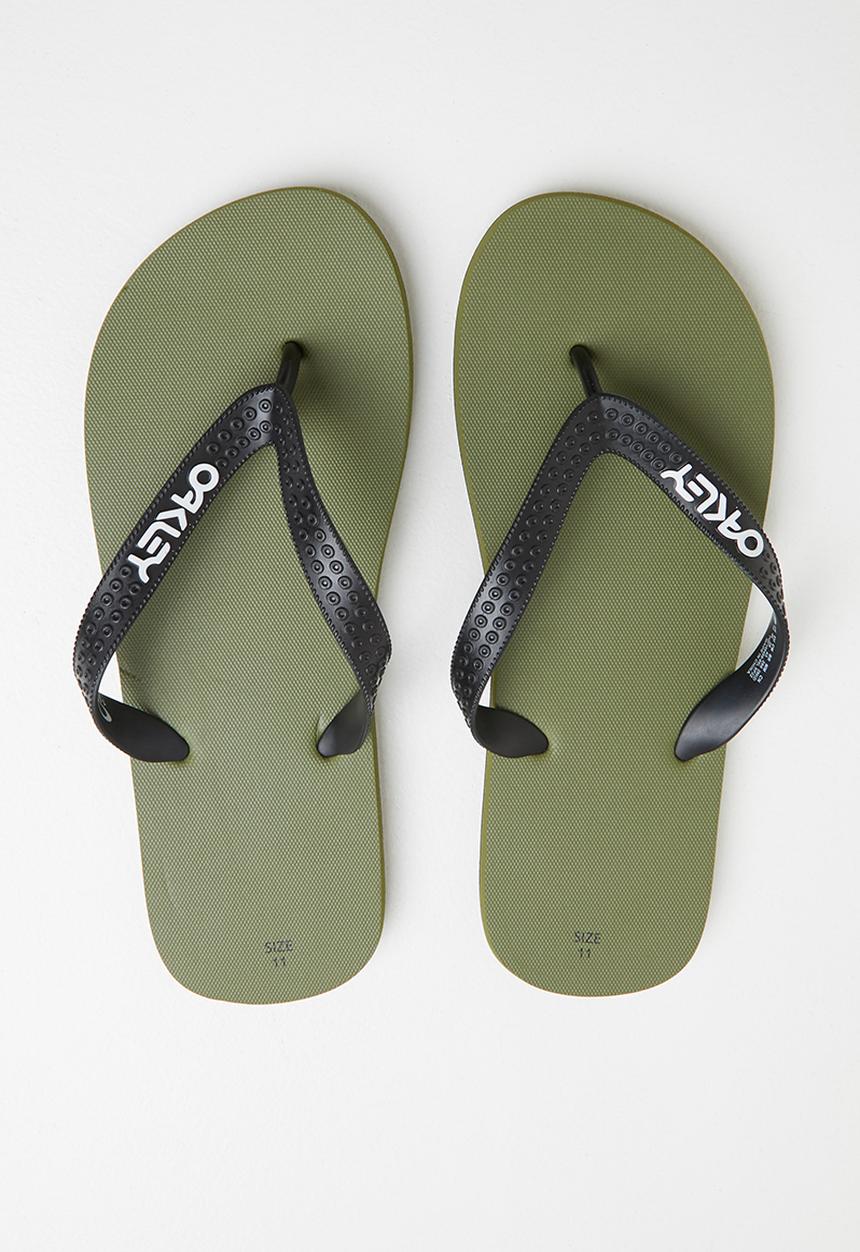 Oakley - Golden oak flip-flop - new dark brush