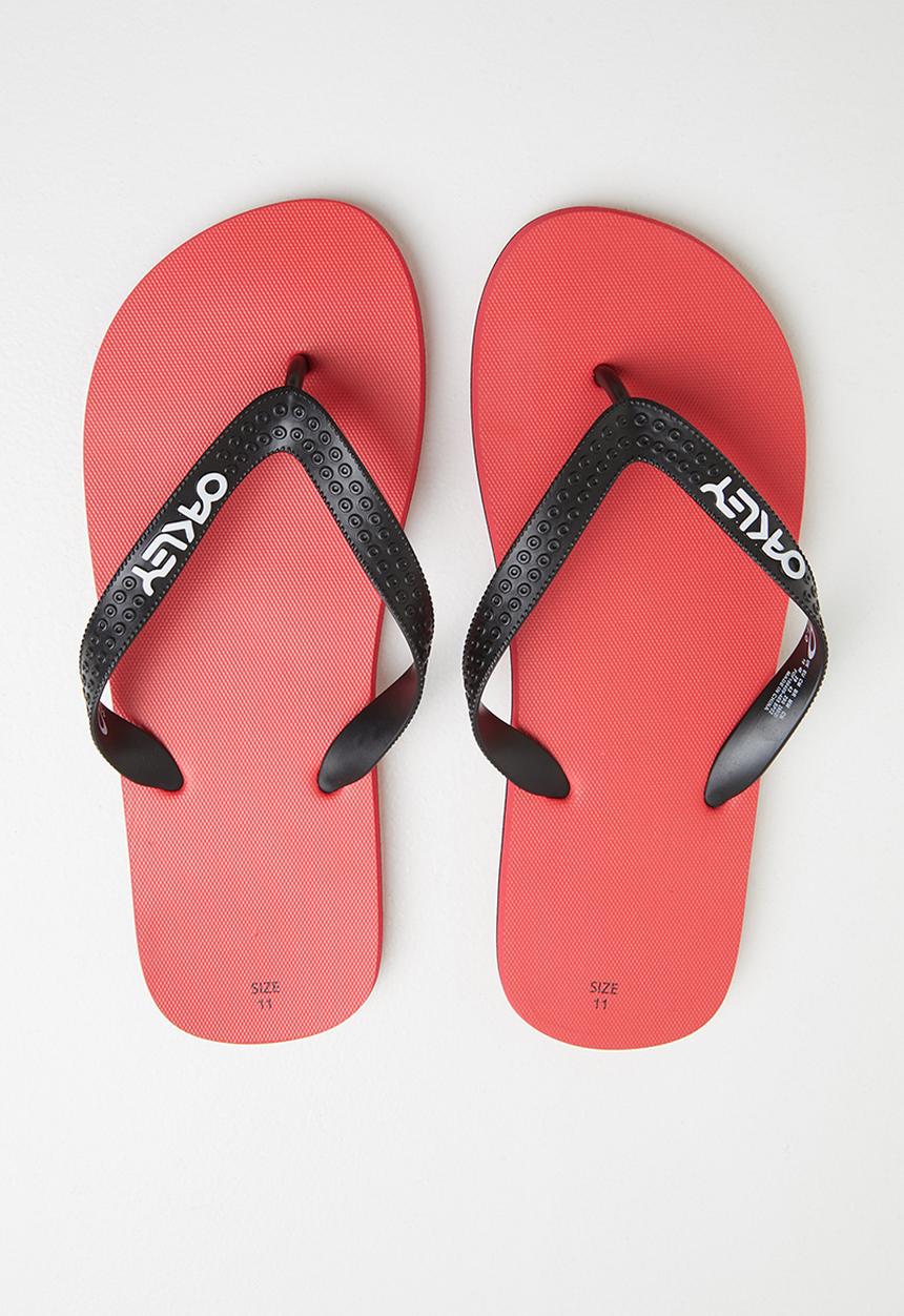 Oakley - Golden oak flip-flop - red line