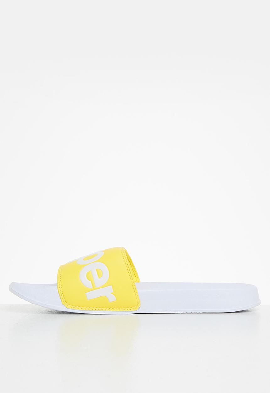 Superdry. - Pool slider - yellow