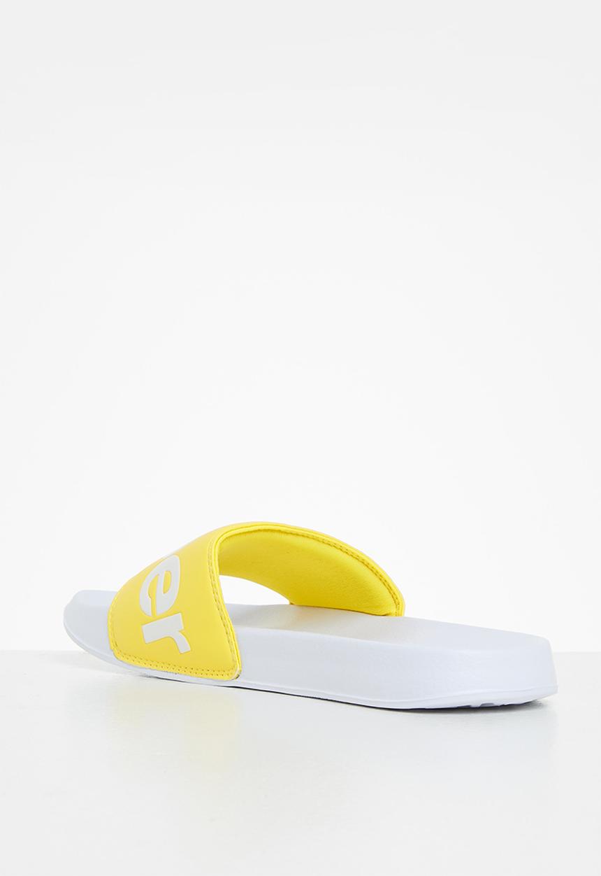 Superdry. - Pool slider - yellow