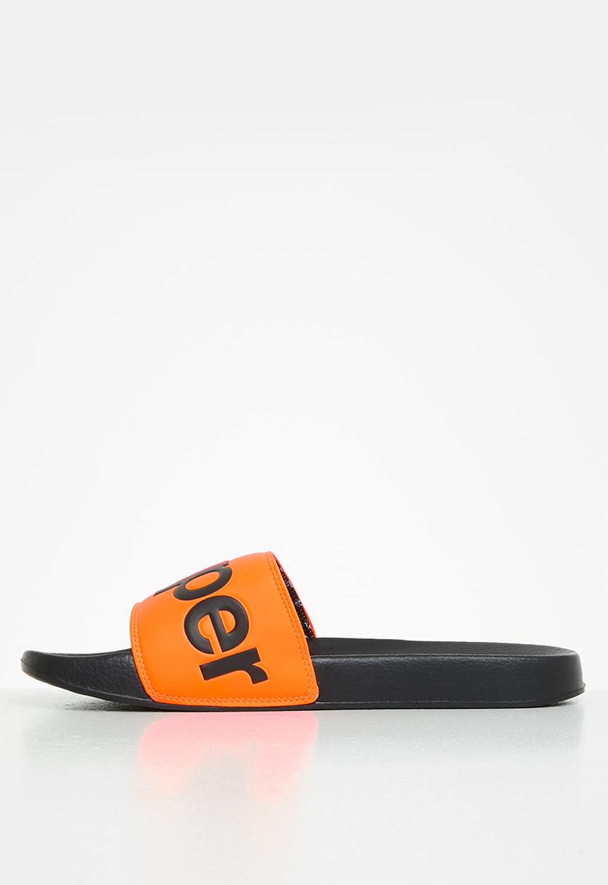 Superdry. - Pool slider - orange