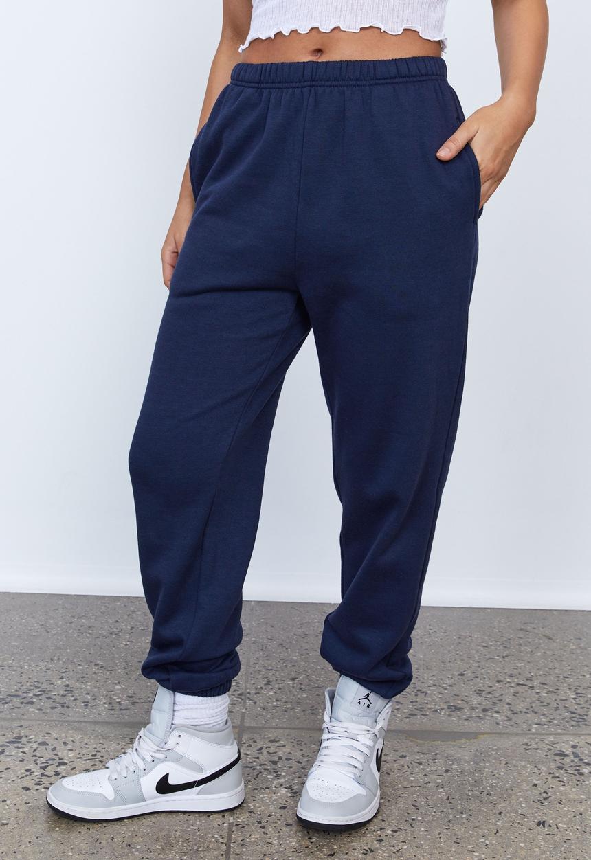Factorie - Super slouchy trackpant - dark berry