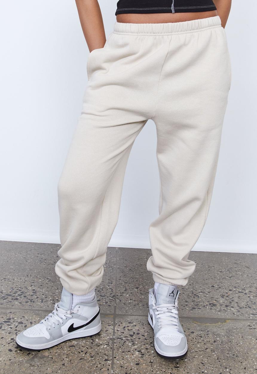 Factorie - Super slouchy trackpant - light stone