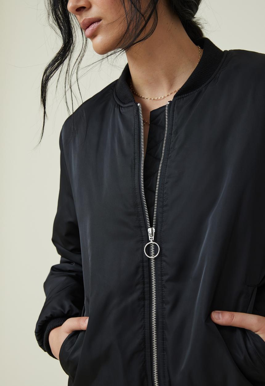 Cotton On - The bomber jacket - black