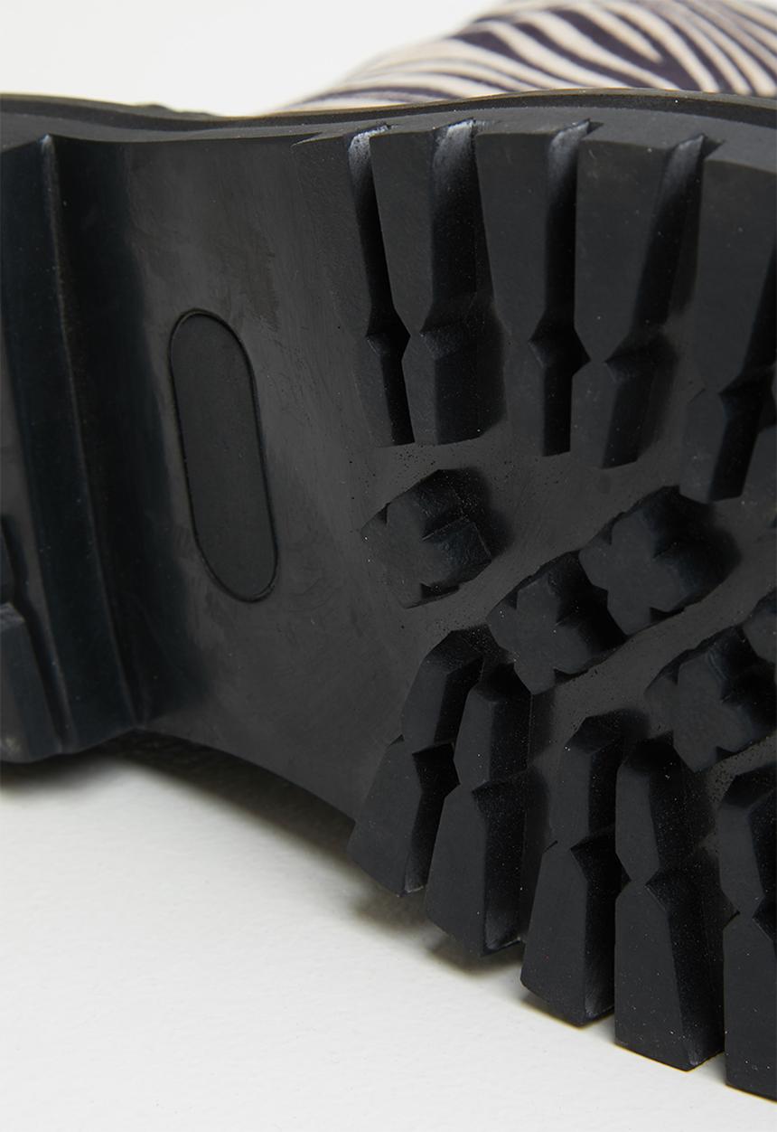 Z_Code_Z - Natasha lace-up combat boot - black