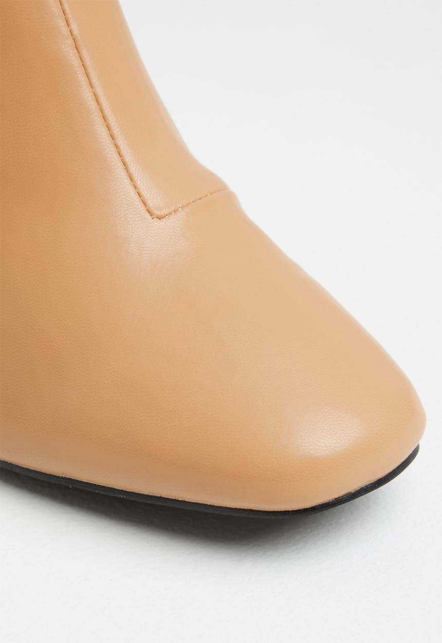 Z_Code_Z - Ava big buckle boot - beige