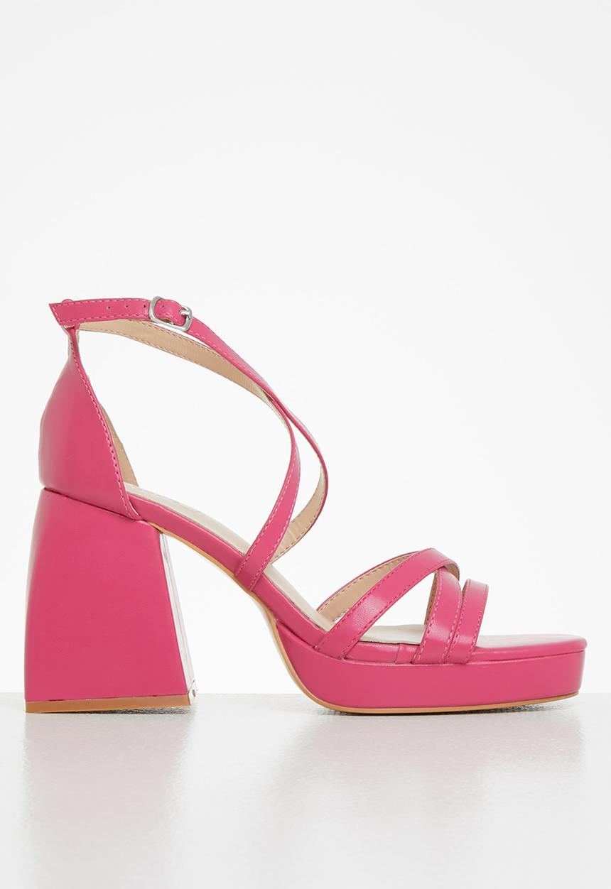 Z_Code_Z - Jess chunky block heel - fuchsia