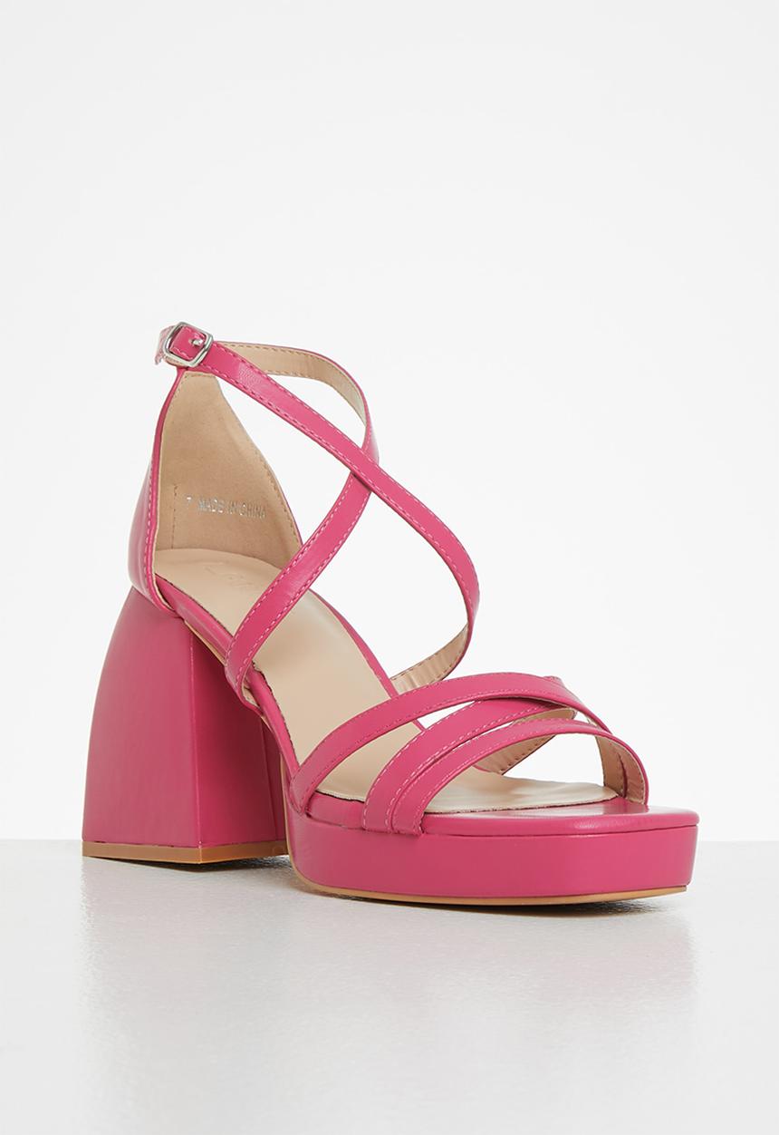 Z_Code_Z - Jess chunky block heel - fuchsia