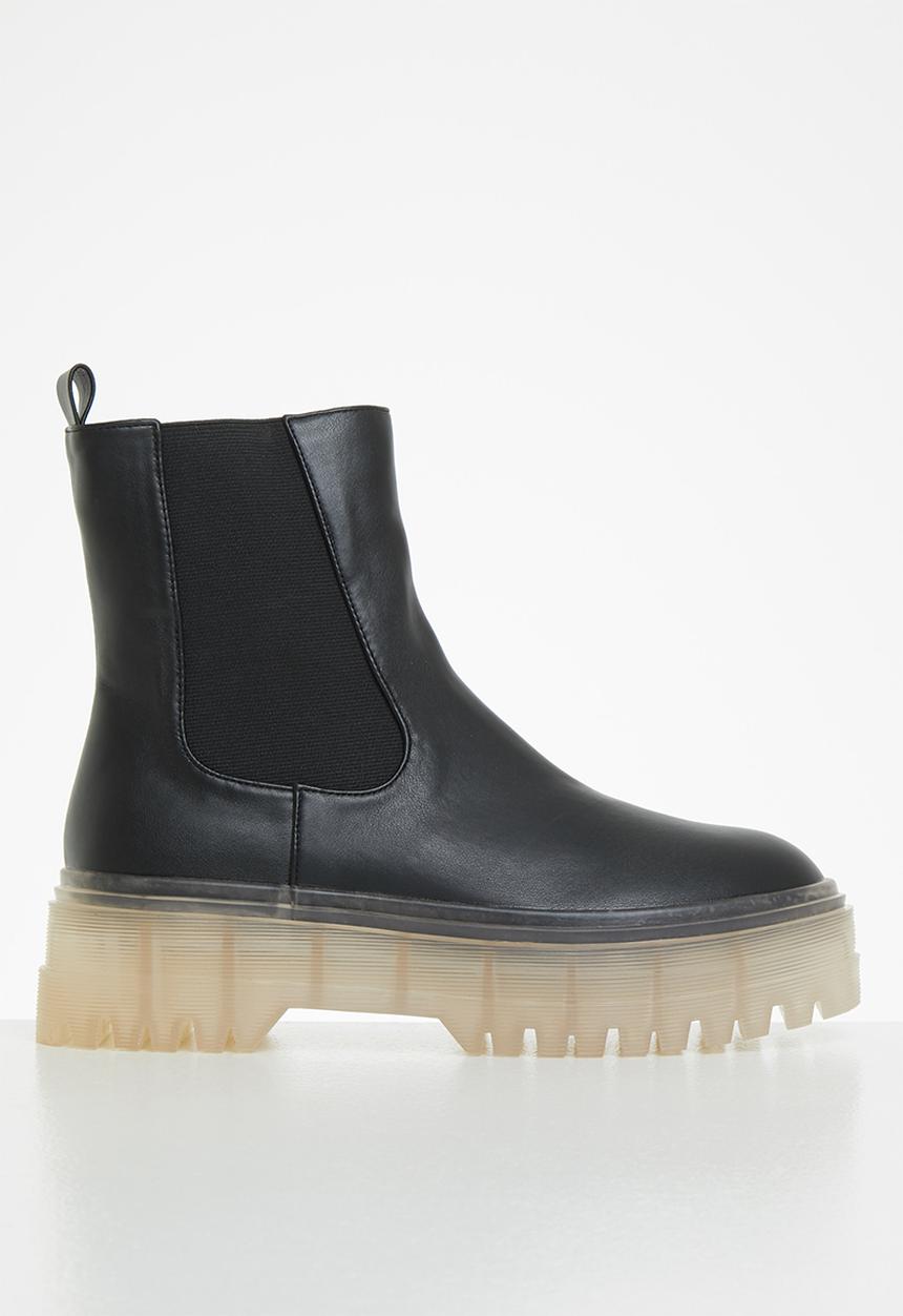 Z_Code_Z - Mila chunky chelsea boot - black