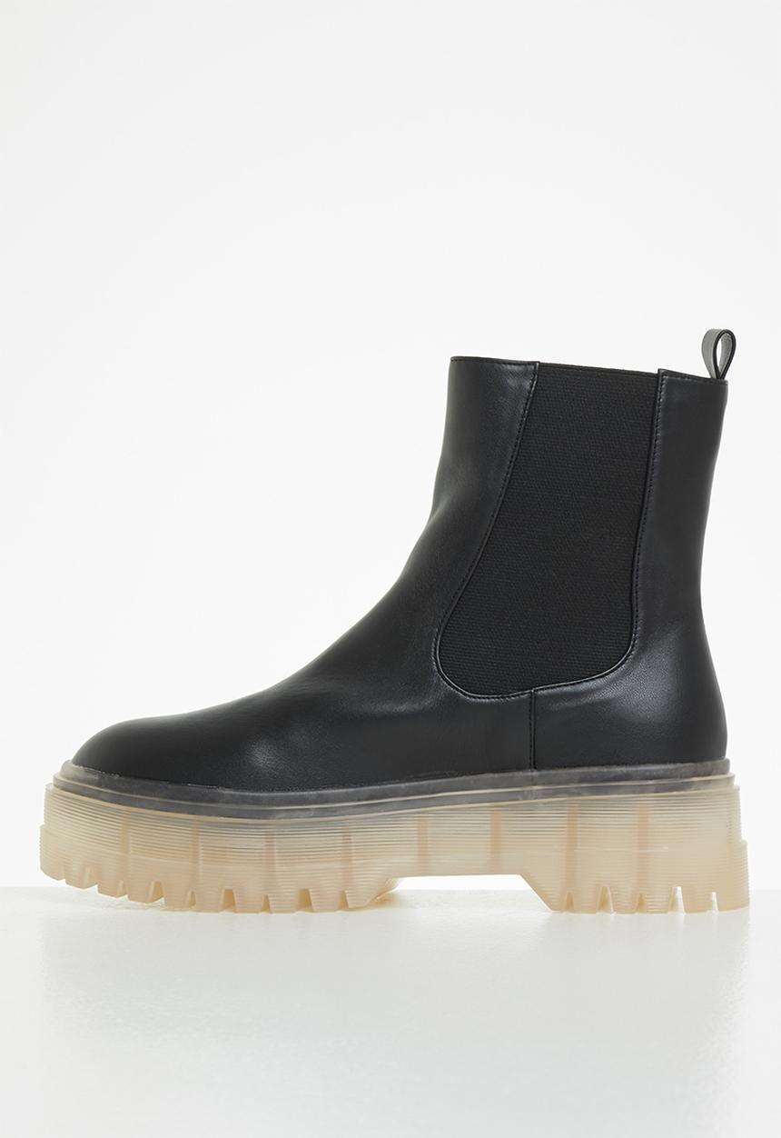 Z_Code_Z - Mila chunky chelsea boot - black