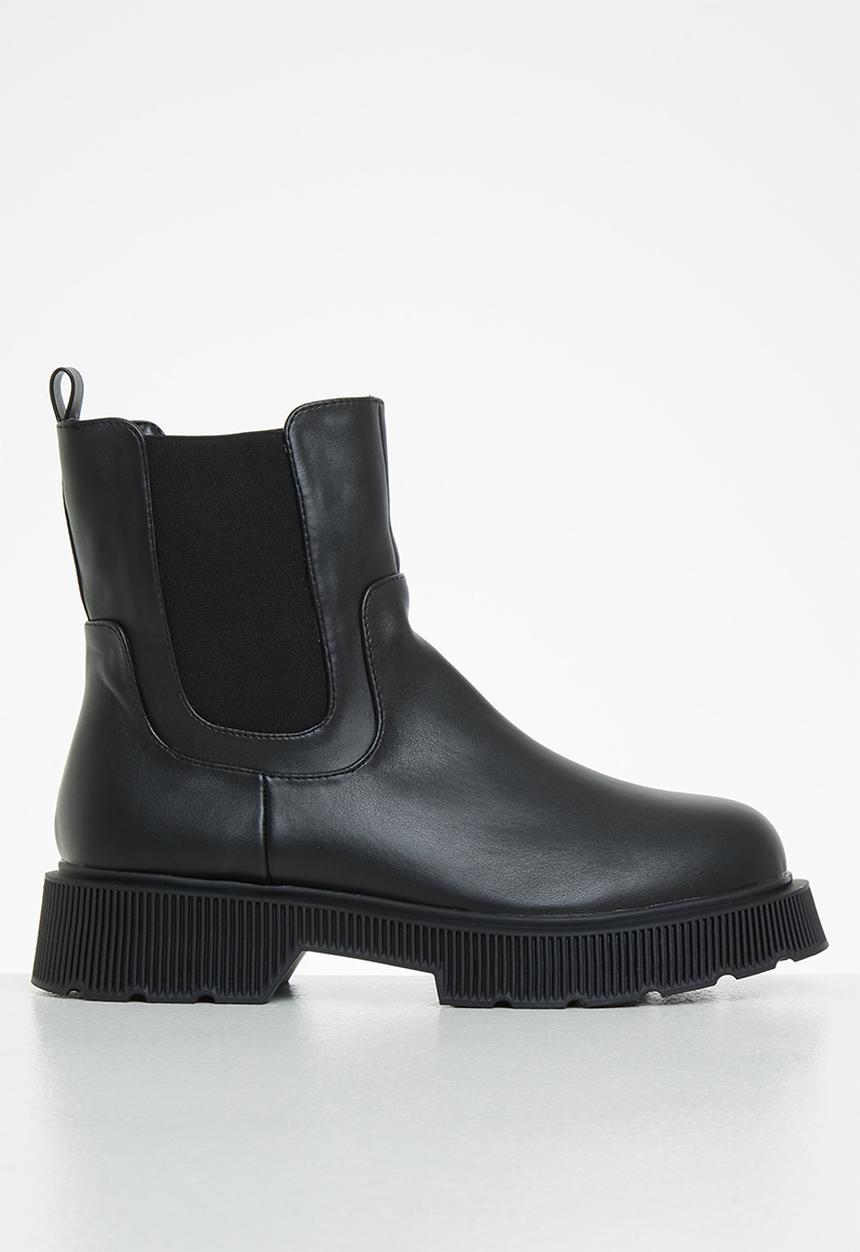 Z_Code_Z - Harper chunky chelsea boot - black