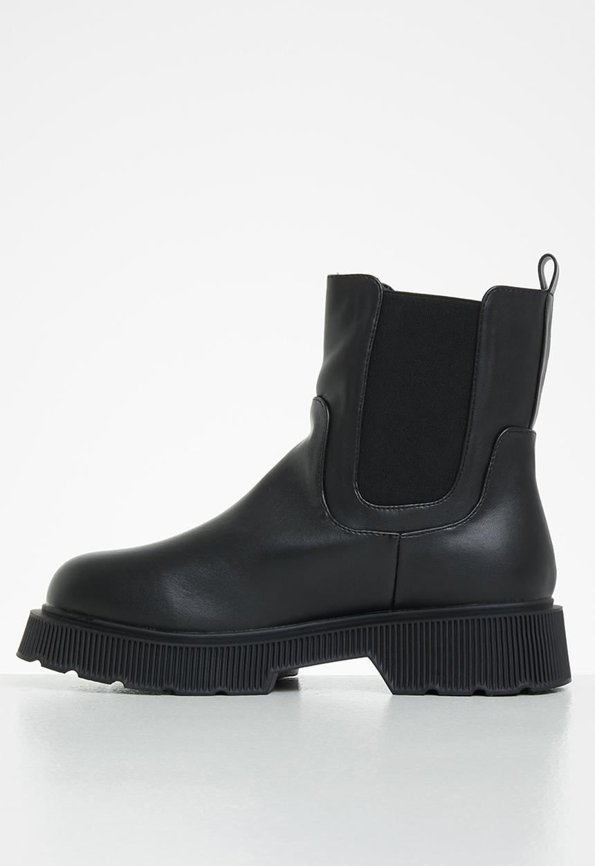 Z_Code_Z - Harper chunky chelsea boot - black