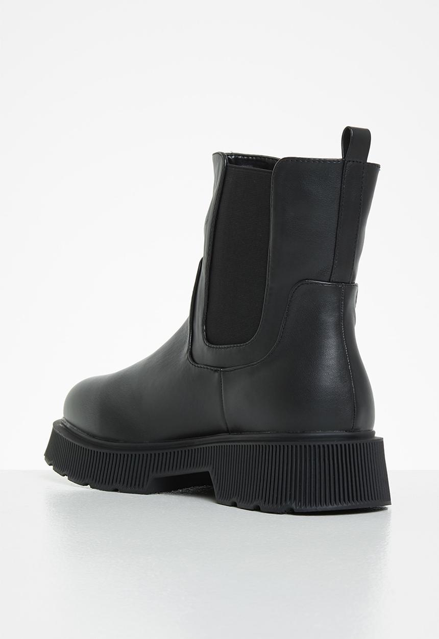 Z_Code_Z - Harper chunky chelsea boot - black