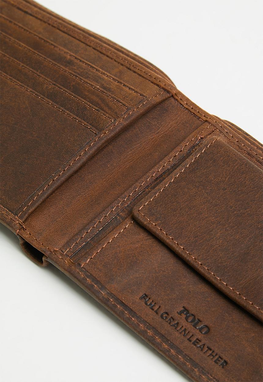 POLO - Billfold with coin section  - hamada